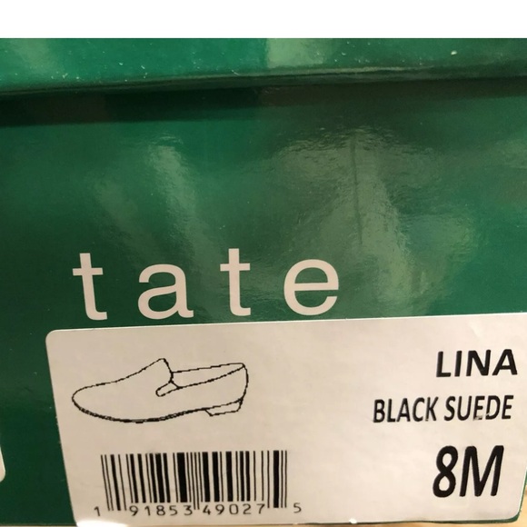 David Tate Women’s Lina, Black Suede Slip-On Loafers, Size 8 M - Picture 5 of 5